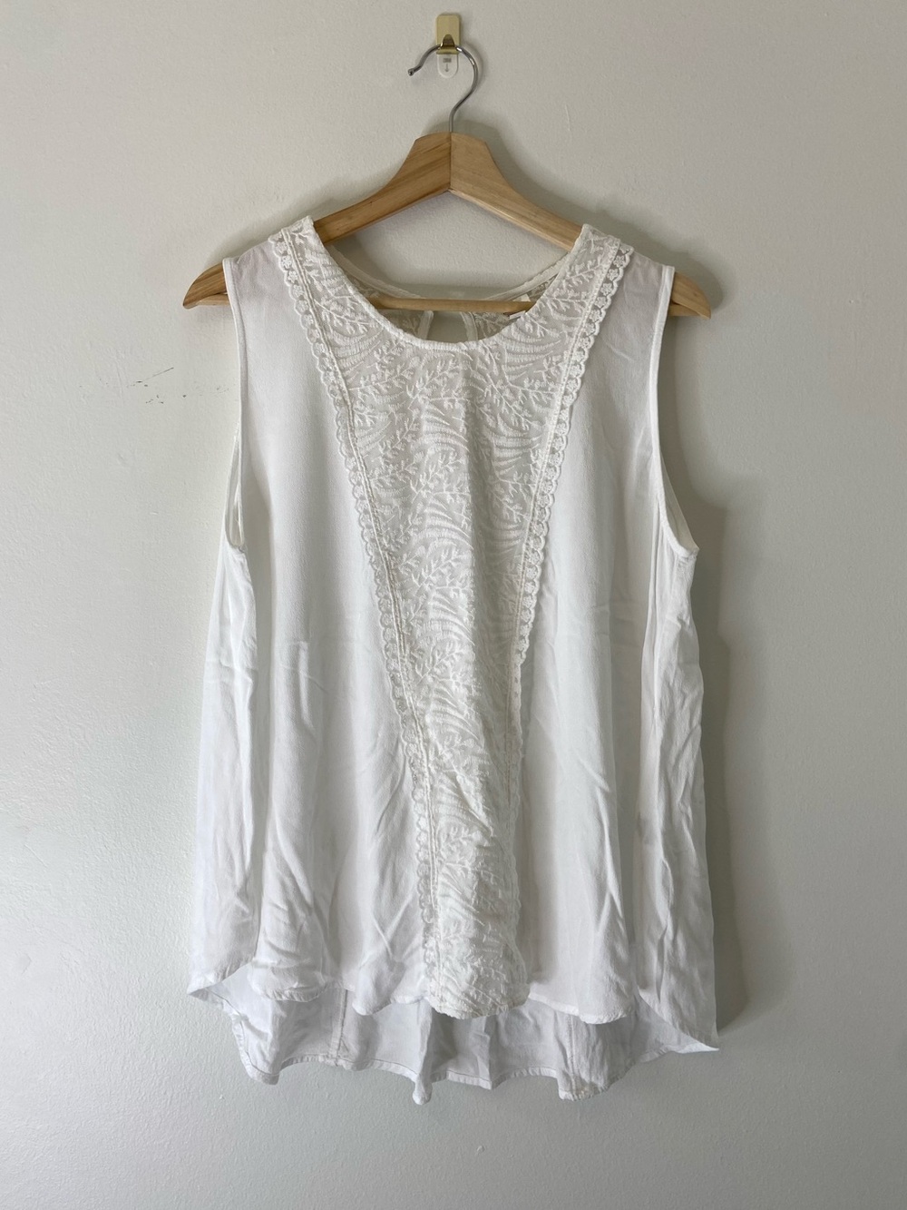 Lapis Lace Detail Tank Top